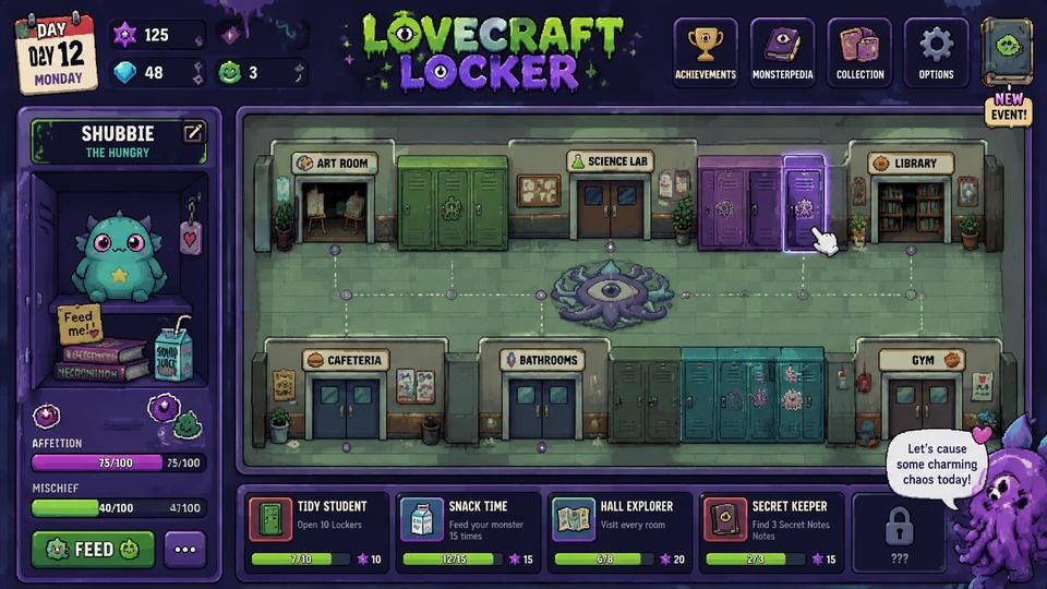 Lovecraft Locker 角色养成 实机截图 6