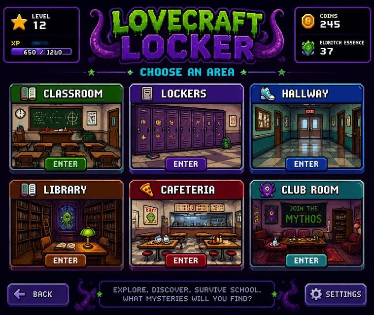 Lovecraft Locker 玩法展示 页面配图 3