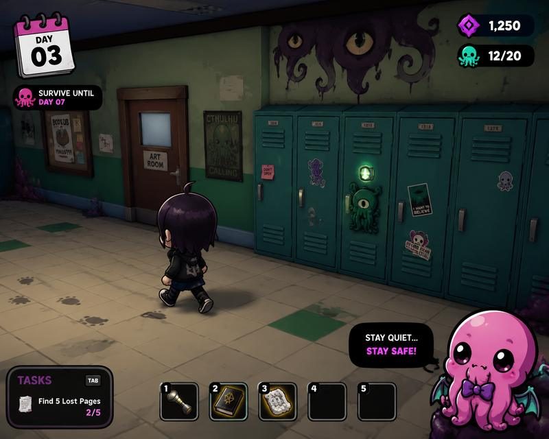 Lovecraft Locker 任务推进 玩法截图 7